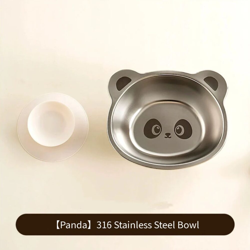 316 Stainless Steel Non-Slip Bowl with Suction Cups for Cats and Small Dog - Image 5