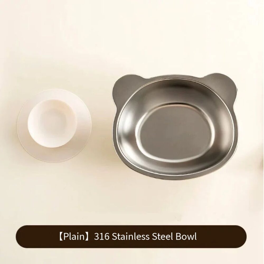 316 Stainless Steel Non-Slip Bowl with Suction Cups for Cats and Small Dog - Image 3